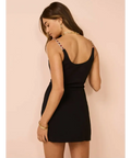 By Johnny Love Chain Mini Dress Size 14 - 14 / Black