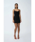 By Johnny Love Chain Mini Dress Size 14 - 14 / Black