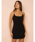 By Johnny Love Chain Mini Dress Size 14 - 14 / Black