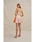 By Johnny Melon Knit Dress - Multi Green Pink Red - Dresses
