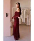By Nicola Belle Maxi Dress - Berry - Dresses
