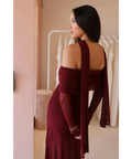 By Nicola Belle Maxi Dress - Berry - Dresses