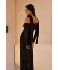 By Nicola Belle Maxi Dress - Chocolate - Dresses