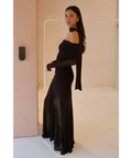 By Nicola Belle Maxi Dress - Chocolate - Dresses
