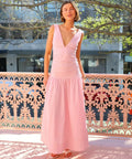 By Nicola Bowie Maxi Dress Marshmallow Size AU 16 - 16 / Pink - Dresses