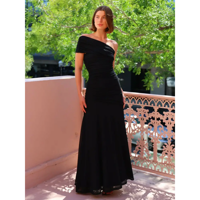 chinese dress ladies By Nicola 'Fiesta' Maxi Dress – HONEY HIRE BOUTIQUE main image 0