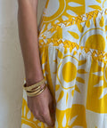 By Nicola Goldie One Shoulder Maxi - Size 12 - 12 / Yellow - Dresses