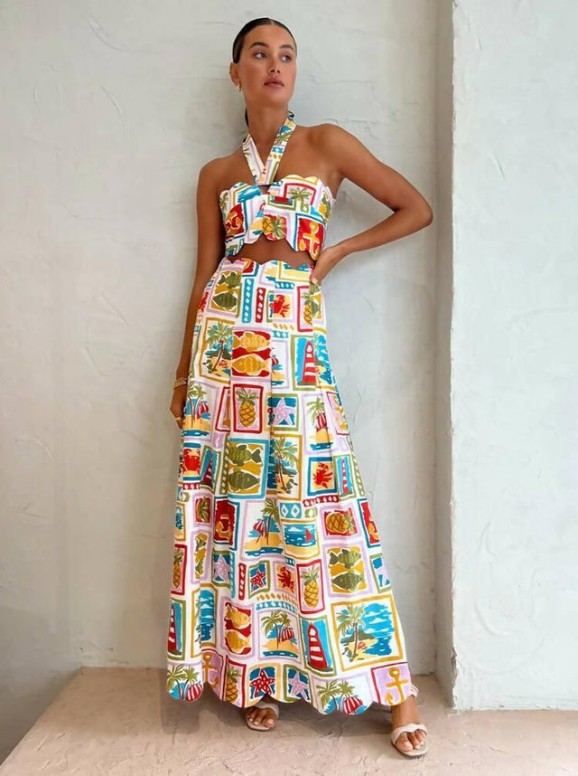 Nicola Sea - By Nicola Sea Change Top and Maxi Skirt