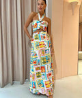 By Nicola - By Nicola Sea Change Top and Maxi Skirt in Summer Vacation