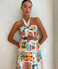 By Nicola - By Nicola Sea Change Top and Maxi Skirt in Summer Vacation