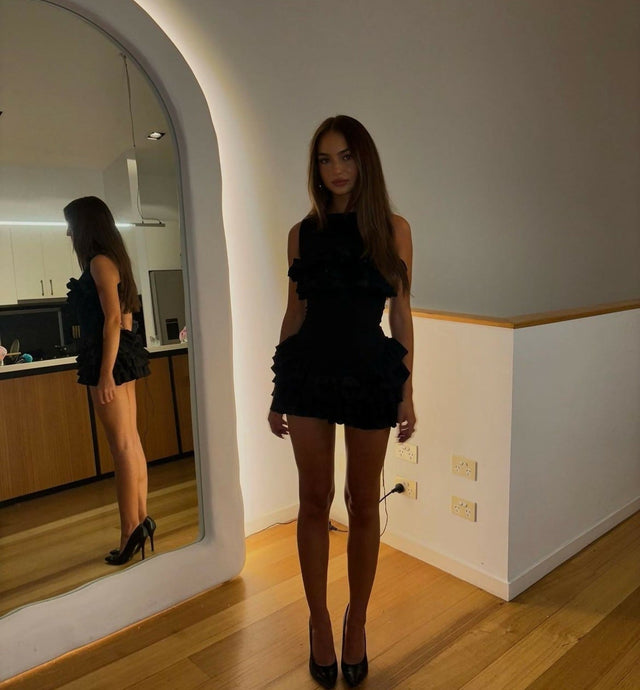 Bye Bambi Yurah Mini Black - 8 / Black - Dresses