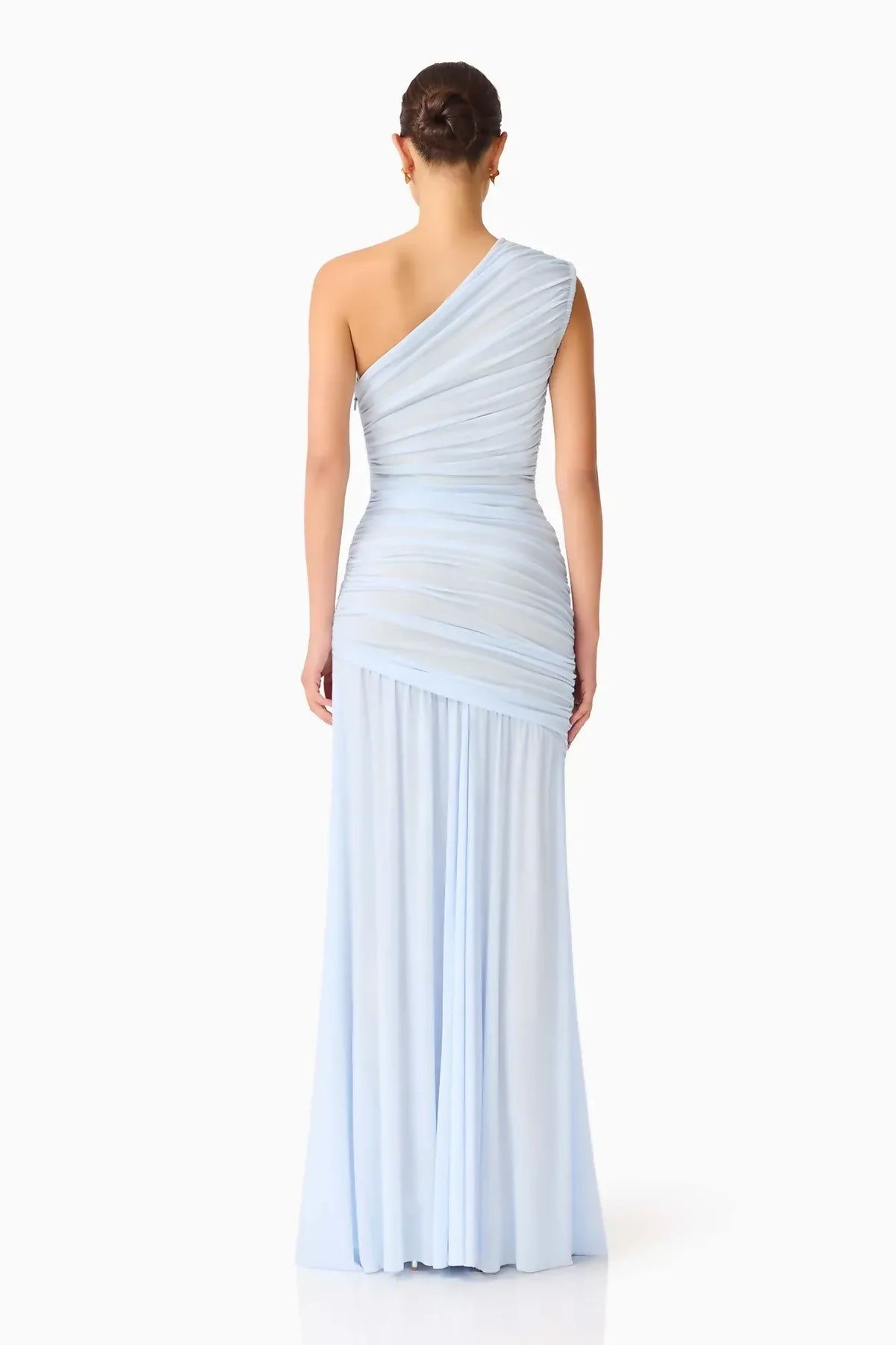 Elliatt Florencea One Shoulder Gown - Powder Blue – view 3