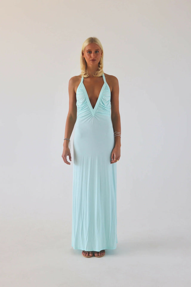 Solamusa Angelina Maxi in Aqua