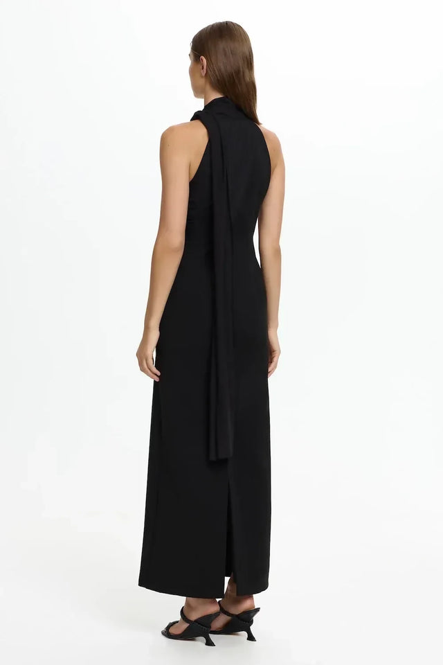 Significant Other Edda Scarf Dress - Black