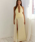 Calia Collection Antonia Gown Baby Yellow - Dresses