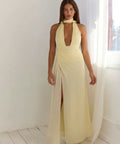 Calia Collection Antonia Gown Baby Yellow - Dresses
