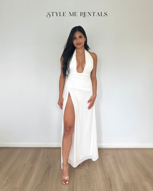 Calia Collection Antonia Maxi Dress White Size 6 - 6 / White - Dresses