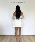 Calia Collection Lilliana Mini Dress White Size 6 - 6 / White - Dresses