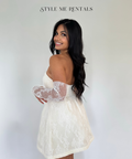 Calia Collection Lilliana Mini Dress White Size 6 - 6 / White - Dresses