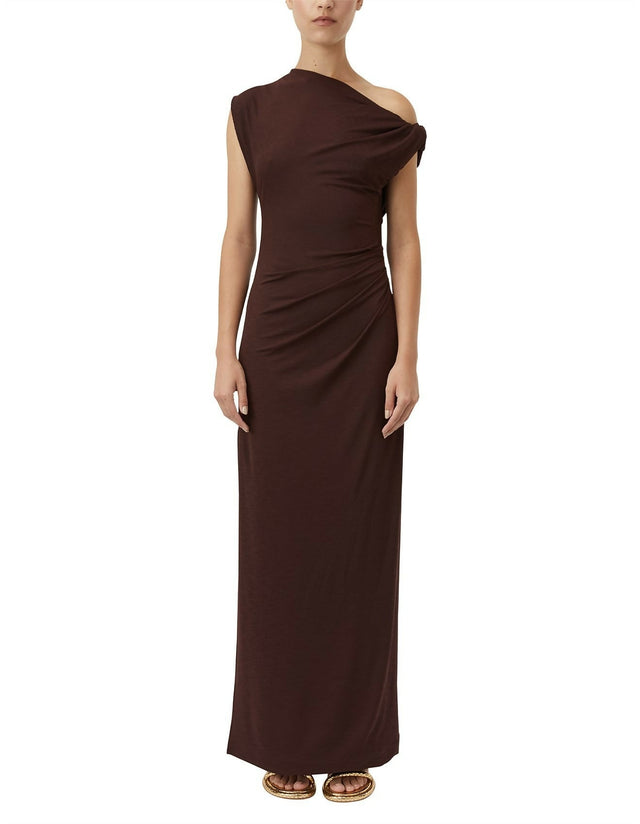 Camilla and Marc Annalise Dress in Chocolate Brown Size 6 - 6 / Brown - Dresses