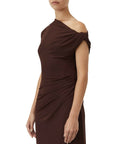 Camilla and Marc Annalise Dress in Chocolate Brown Size 6 - 6 / Brown - Dresses