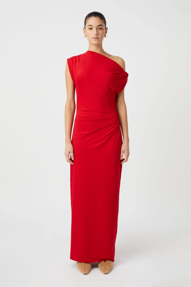 Camilla and Marc Annalise Dress Scarlet - 12 / Red - Dresses