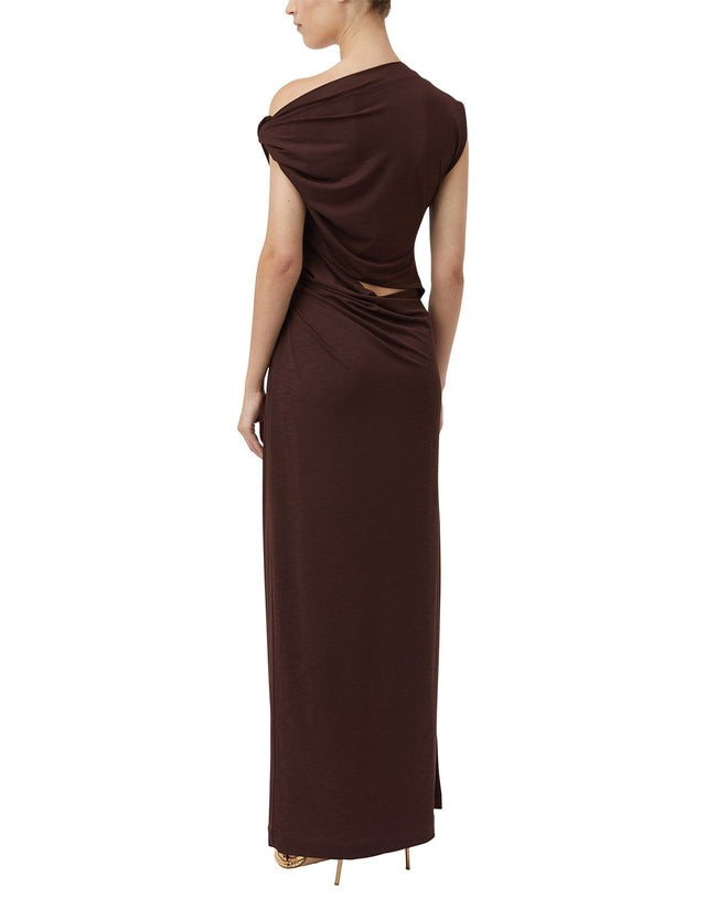 Camilla and Marc Annalise Maxi Dress in Chocolate Brown Size 8 - 8 / Brown - Dresses