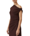 Camilla and Marc Annalise Maxi Dress in Chocolate Brown Size 8 - 8 / Brown - Dresses