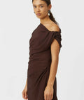 AnnaliseMiniDressBrown2