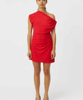AnnaliseMiniDressScarletred1