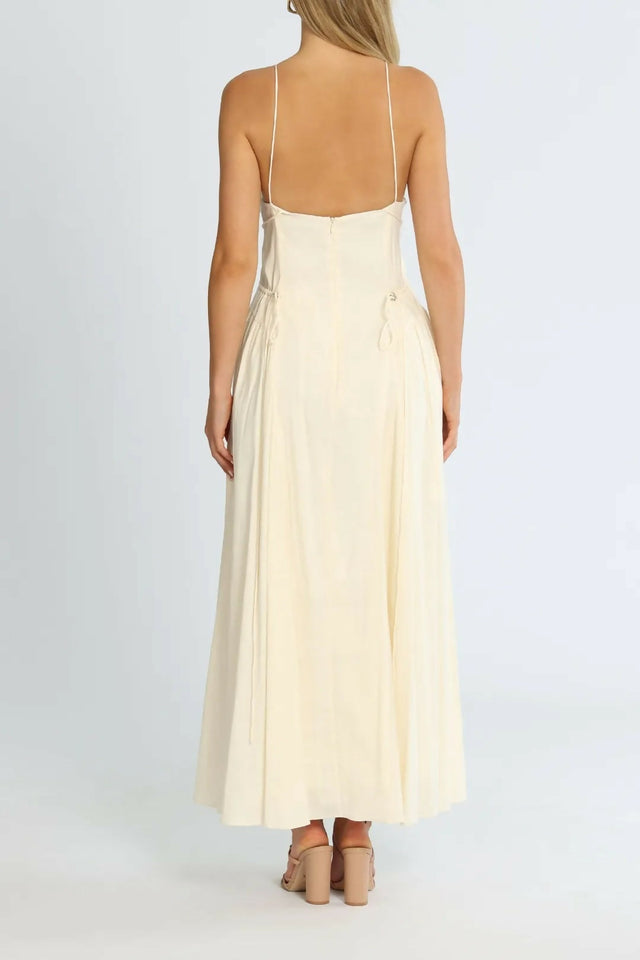 Camilla And Marc Antelao Tove Dress in Cream - 10 / White - Dresses
