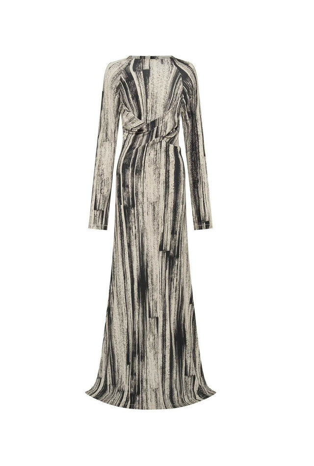knee length dresses for ladies Minerva Long Sleeve Dress Black by Camilla and Marc for SALE