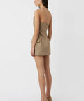 Camilla and Marc Asteria Dress in Tan Brown Size 10 - 10 / Brown - Dresses