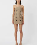 Camilla and Marc Asteria Dress in Tan Size 8 - 8 / Brown - Dresses