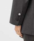 Camilla and Marc Brancusi Blazer and Mini Skirt in Charcoal Pinstripe - Outfit Sets