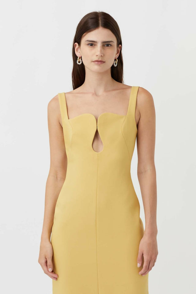 Camilla and Marc Brixton Dress | Mustard - 6 / Yellow - Dresses