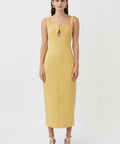 Camilla and Marc Brixton Dress | Mustard - 6 / Yellow - Dresses