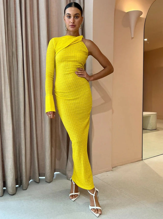 Camilla and Marc Cypress Dress Yellow - Dresses