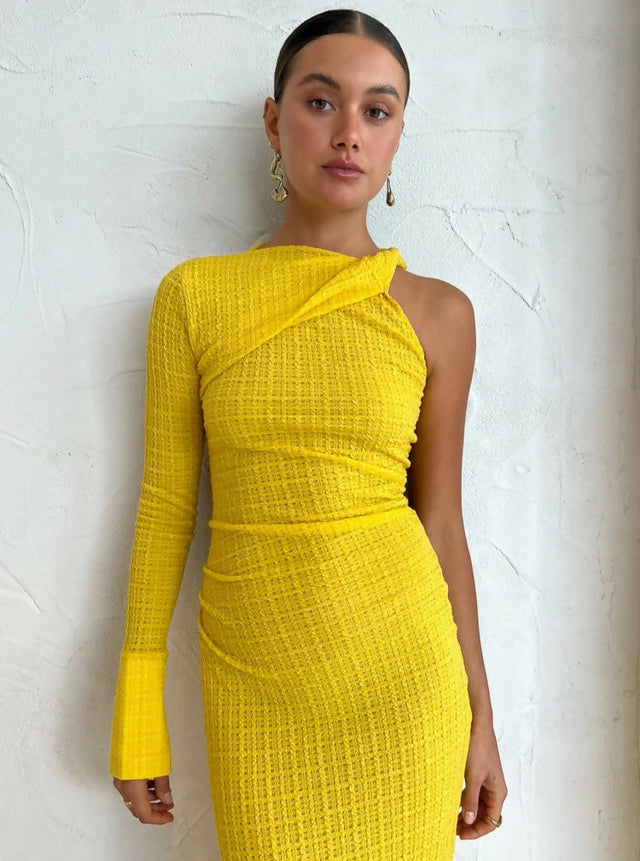 Camilla and Marc Cypress Dress Yellow - Dresses