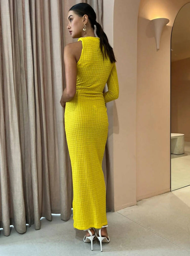 Camilla And Marc Cypress Midi Dress - 8 / Yellow - Dresses