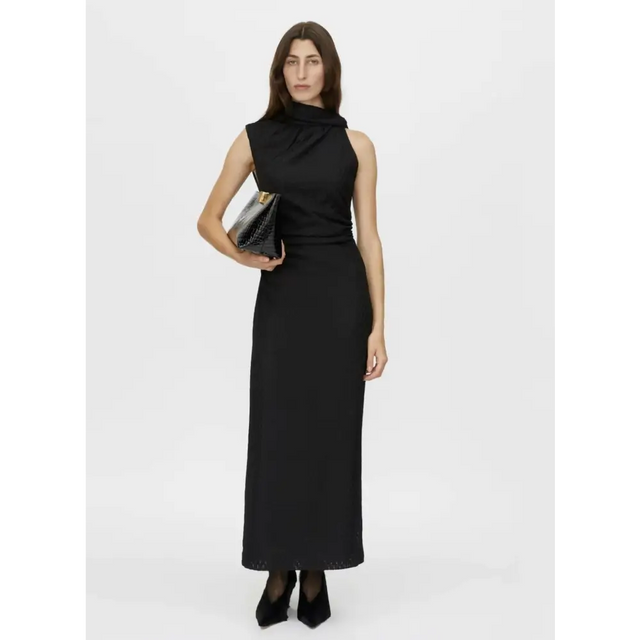 Camilla And Marc Davana Midi Dress - 10 / Black - Dresses