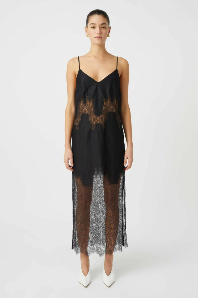 Camilla And Marc Filigree Dress - 8 / Black - Dresses