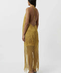 Camilla and Marc - Camilla And Marc Freya Lace Halterneck Top and Skirt in Citron Yellow