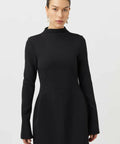 Camilla And Marc Gordon Mini Dress Black Size 10 - 10 / Black - Dresses