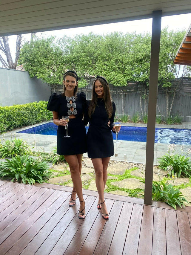 Camilla And Marc Gordon Mini Dress Black Size 10 - 10 / Black - Dresses