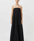 Camilla and Marc Honora Strapless Dress Black Size 12 - 12 / Black - Dresses