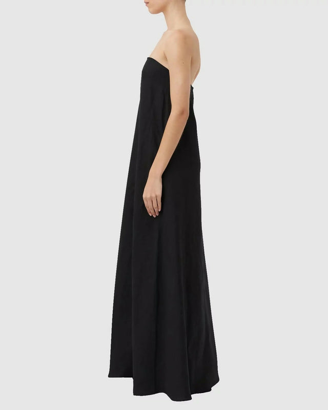 Camilla and Marc Honora Strapless Dress Black Size 12 - 12 / Black - Dresses