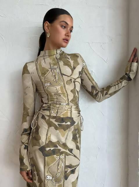 Camilla and Marc - Camilla and Marc Khya Printed Midi Dress