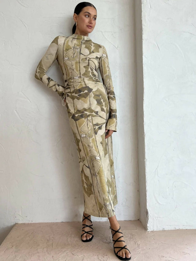 Camilla and Marc - Camilla And Marc Khya Printed Midi Dress in Khya Print