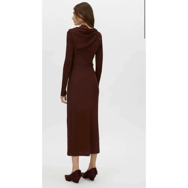 Camilla And Marc Mai Long Sleeve Dress - 10 / Red - Dresses